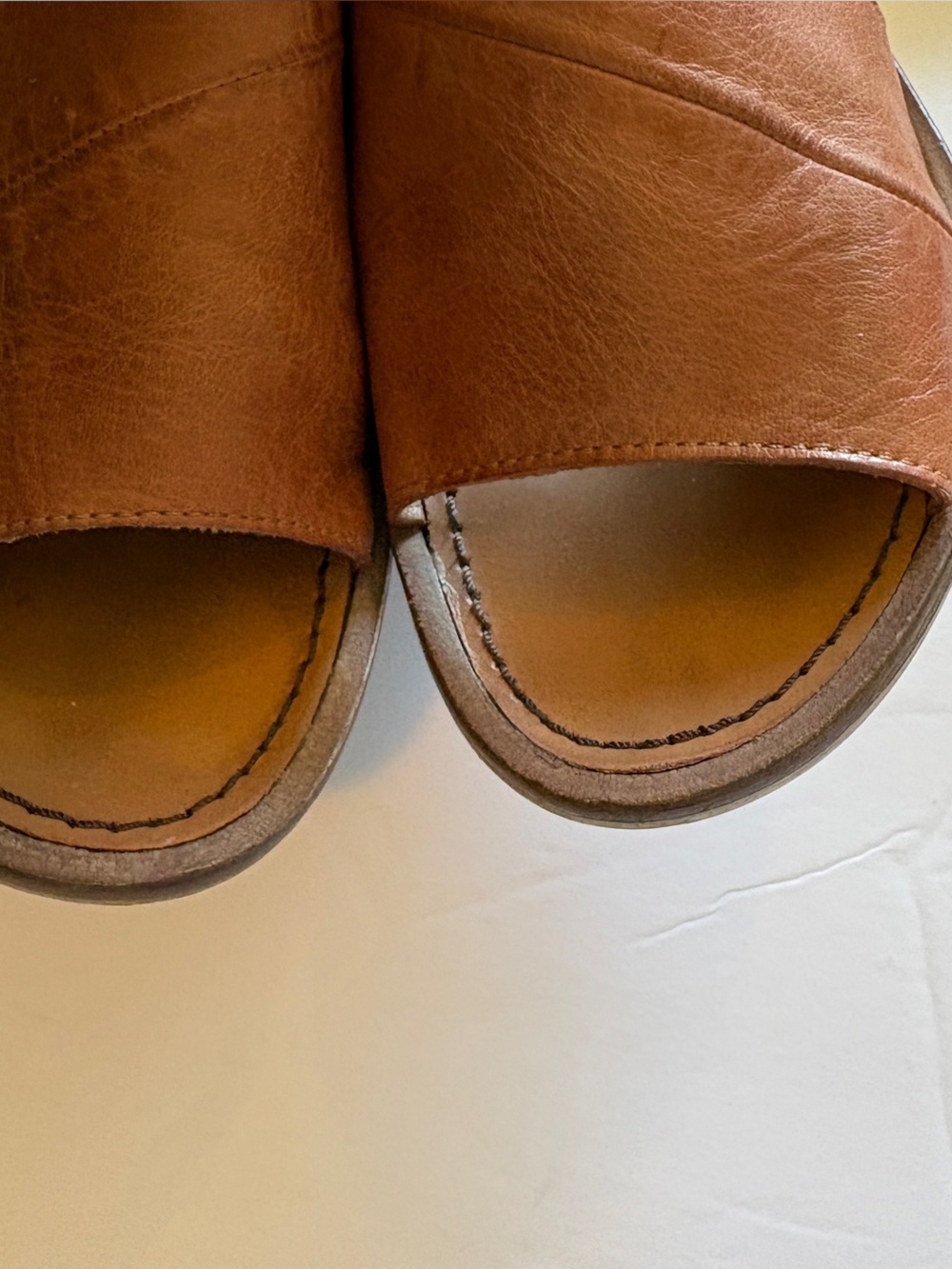 FREE PEOPLE MONT BLANC SANDAL In TAN Size 36 / 6 Spanish crafted Leather - Picture 6 of 7